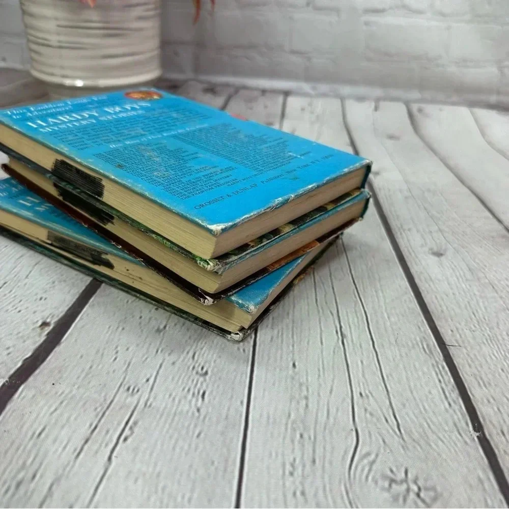 vintage hardy boys series books vol  41, 42, 43